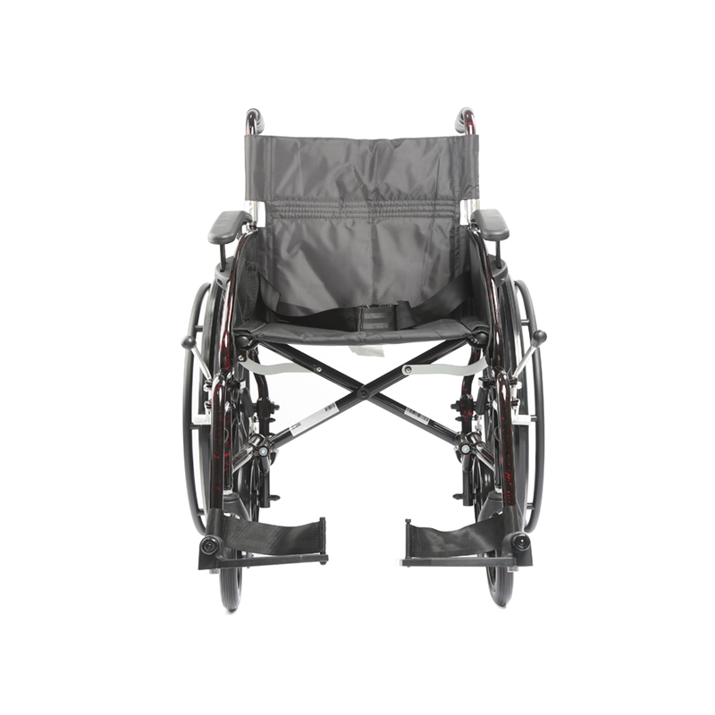 Лека инвалидна количка, Транспортно-алуминиева инвалидна количка, Транспортен стол 2 в 1