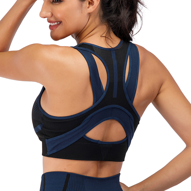 2020 Нов дизайн на спортна лента сутиен жилетка слинг фитнес йога сутиен