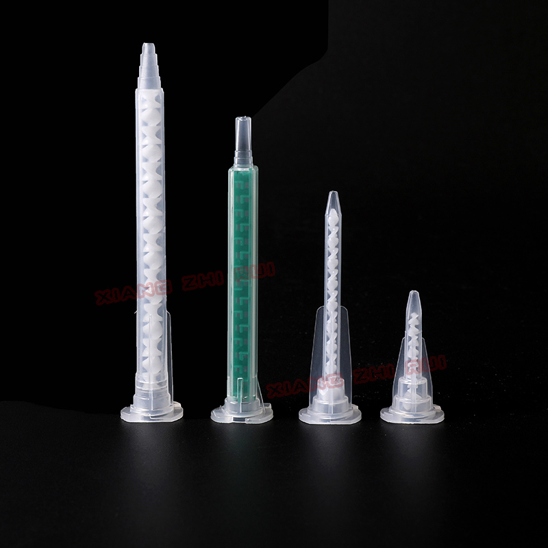 Резин Статичен миксер MA6-16(Green),MA3.0-17S, смесителни намотки за Duo Pack Epoxies Bayonet Square POM Material Mixing Tube