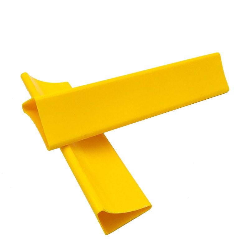 твърда екструдирана пластмасова лента от PVC пластмасова лента за подпомагане на лентата от PVC триъгълен профил за поддържане на ч...