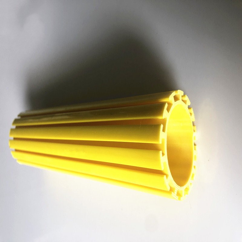 потребителски екструдиран pvc профил тръба пластмасова тръба профил за близалка плъзгащ слот