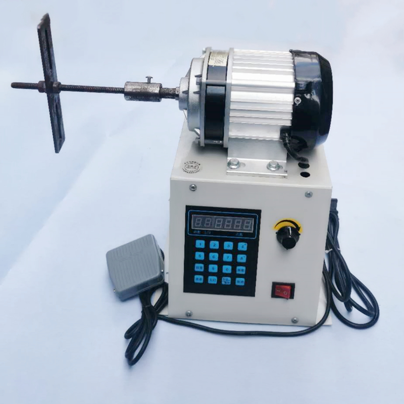 Автоматична машина за намотаване, ръчна намотка с дебел проводник, чрез електронен екран