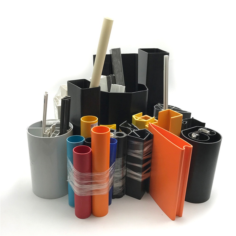 Стандартно поръчково производство на евтини екструдирани пластмасови профили pvc за строителни материали