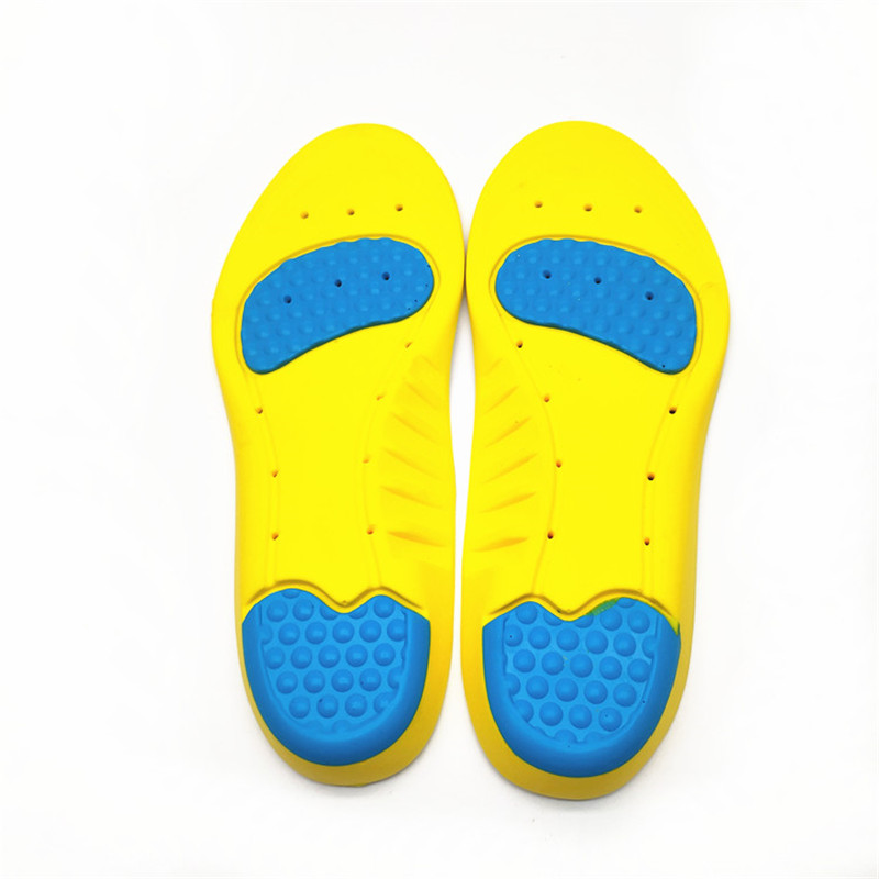 Amazon Best Seler Shock Absorption Comfort asle PU Foam Sports Shoe Insoles for Fete Relief