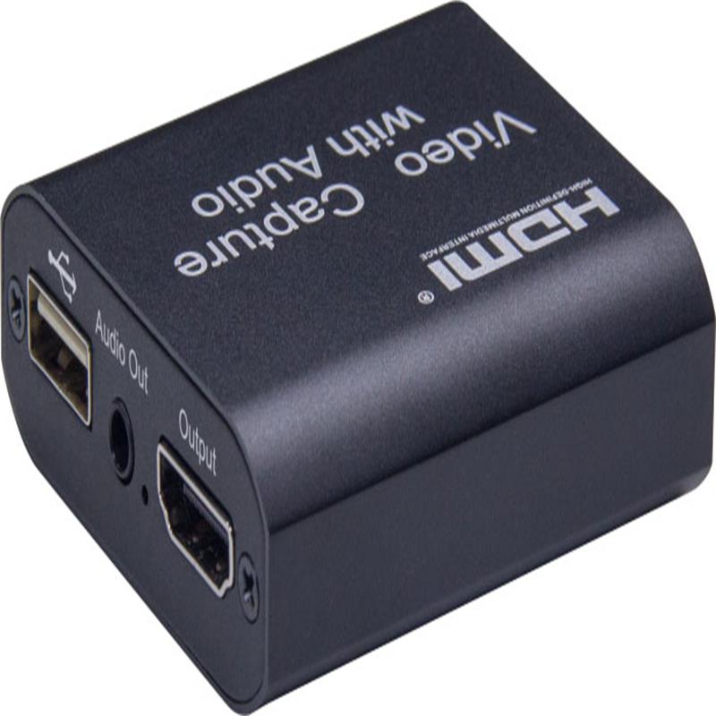 V1.4 HDMI Video Capture с HDMI Loopout, 3,5 мм аудио