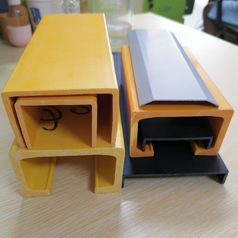 PVC U-образен канал PVC „U“ образен профил от пластмасов профил PVC канал