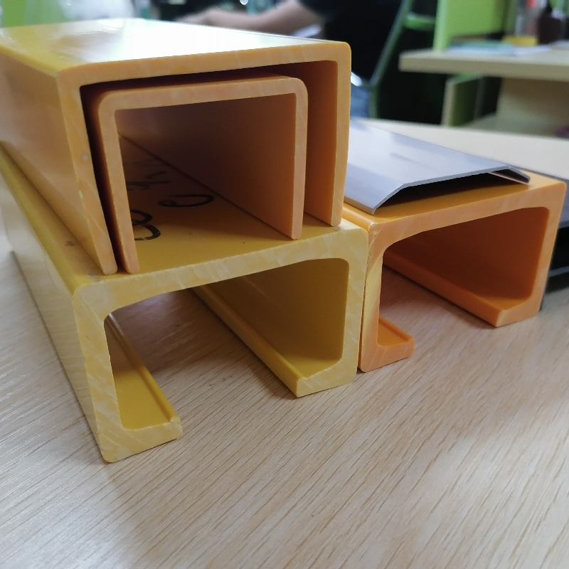 PVC U-образен канал PVC „U“ образен профил от пластмасов профил PVC канал