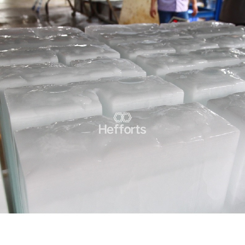 редовно почистване на тежкотоварна издръжлива машина от 20 тона блок за производство на лед със стандарт CE
