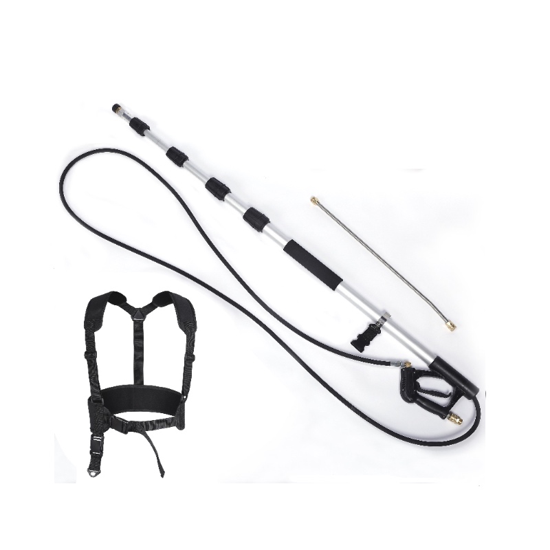 удължителна пръчка за мощна шайба 18-24 фута телескопична фурна