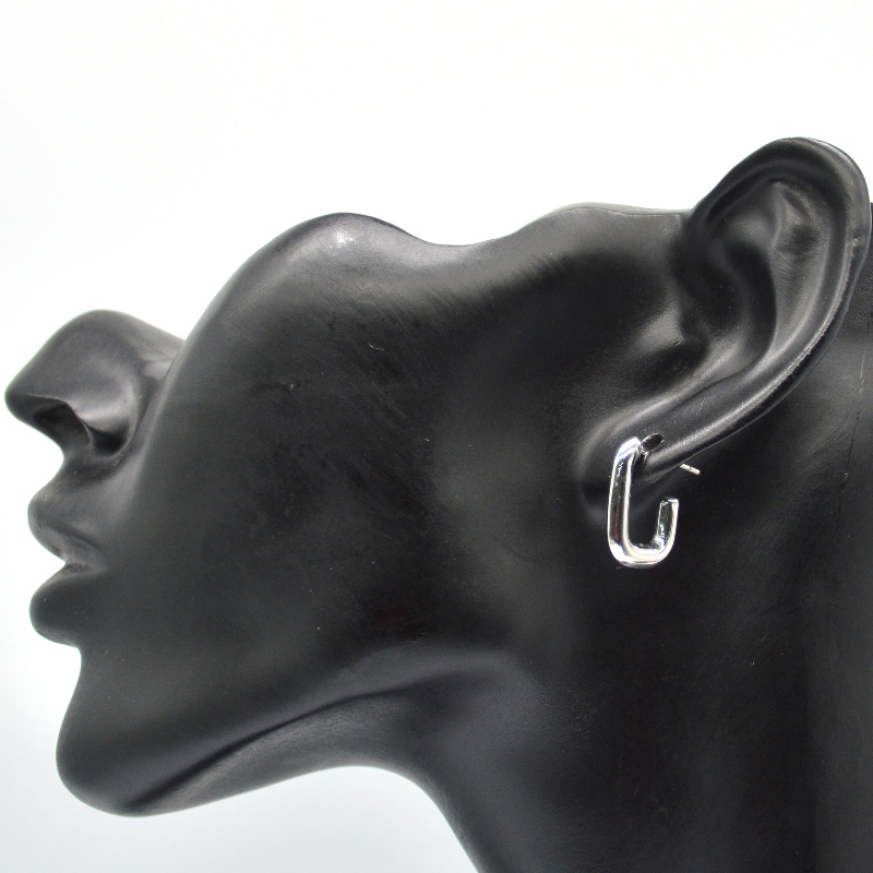 Хипоалергенни обеци за писма Женски модел Момиче от неръждаема стомана Подаръци без никел за приятелки, съпруги, дъщери и сестри,...