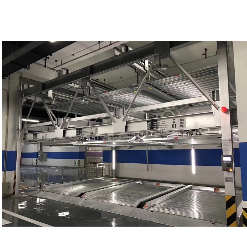 Двуслоен пъзел система за паркиране на автомобили Интелигентен автомобил паркинг лифт оборудване производител
