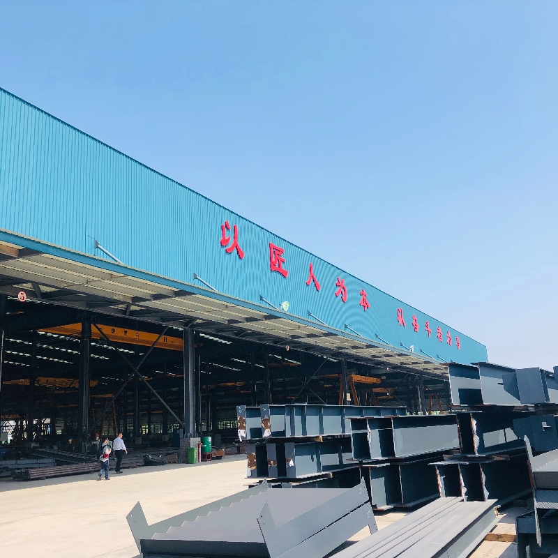 China Steel Structure Factory Framed Commercial Building, Structural Steel Truss Prefab Construction with Driving