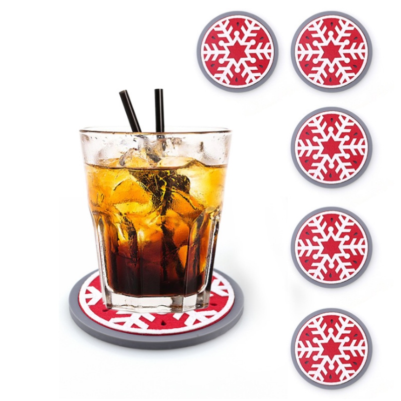 10 кръгли удебелени коледни влакчета