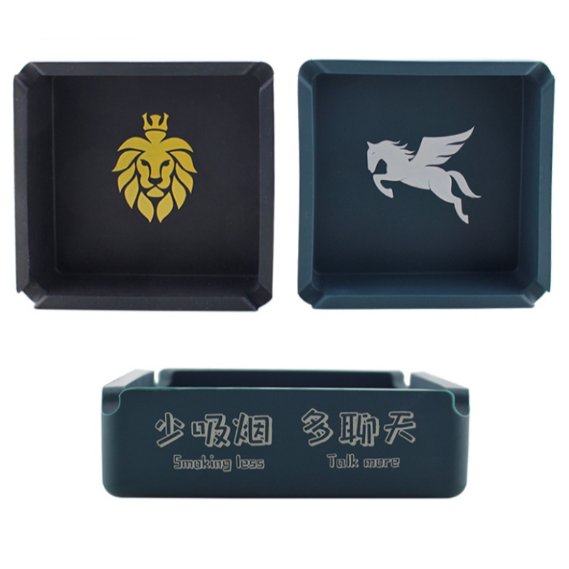 Голям печатен квадрат пепелник