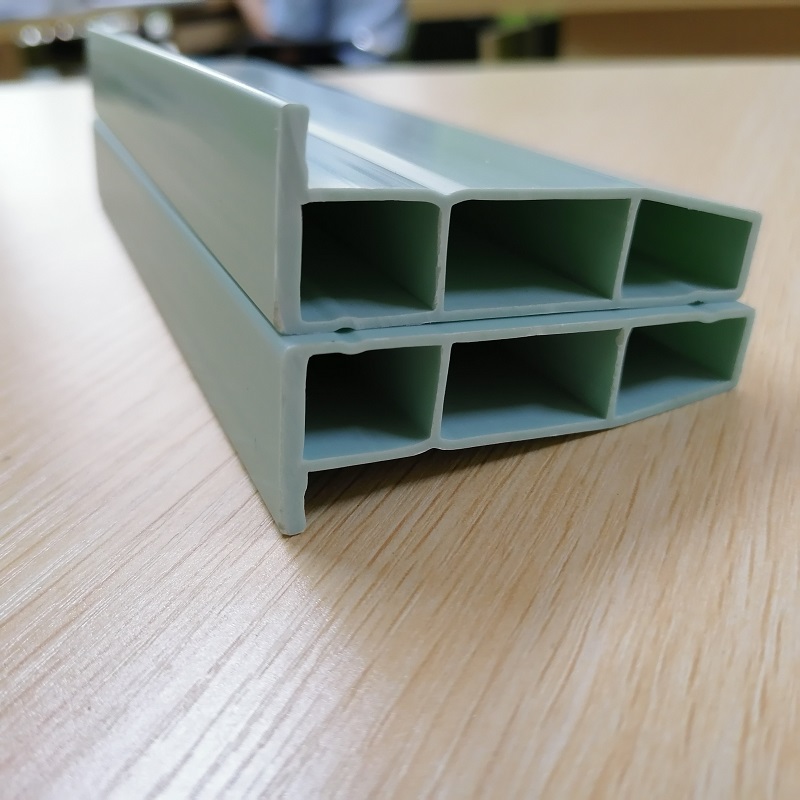 Китайски производител на PVC туерен профил pvc кухи профил производител pvc L секция облицовка за вентилационна система