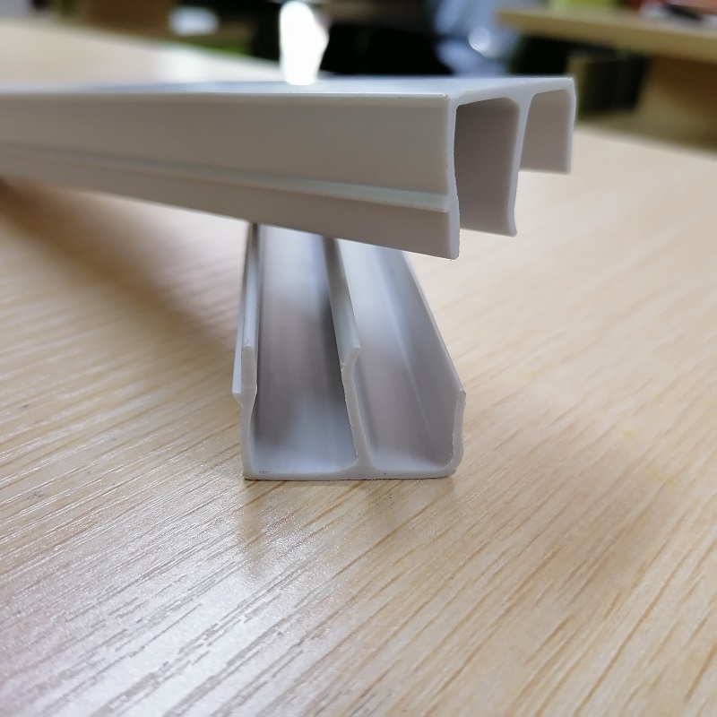 PVC E-образен профил pvc канал облицовка производител на pvc канал в Китай