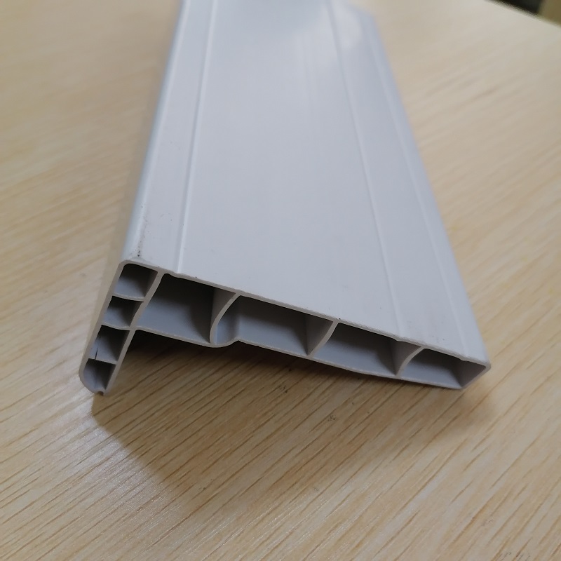 PVC вентилационен профил пластмасова куха секция персонализиран pvc профил за вентилационна система