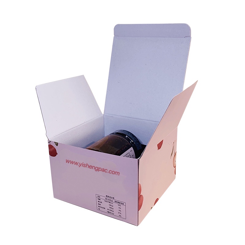Опаковъчна кутия за конфитюр Хартиена кутия за доставка