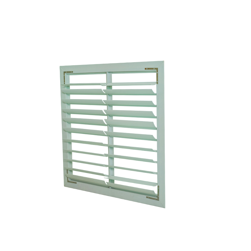 Енергийно ефективни PVC щори пластмасови щори Вентилационни PVC жалузи за изпускателен вентилатор