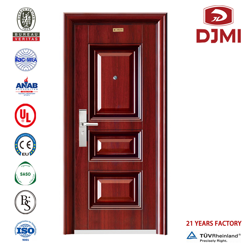 Америкън панел Нигерия външен вид 2019 Lastest Moder Gate Steel Doors Made in China Professional Embossed Design Вход Врати за стоманени врати