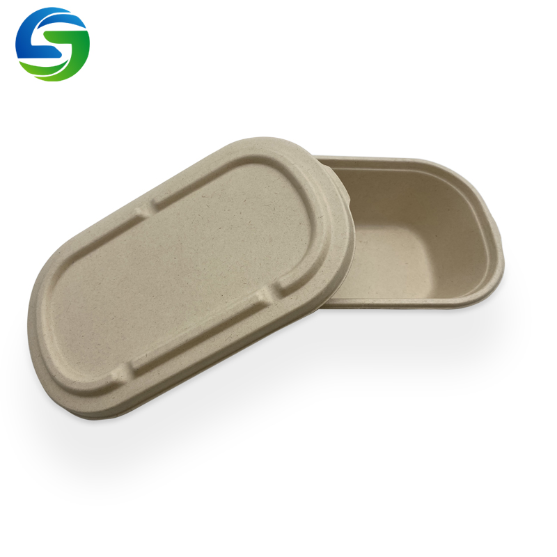 Екологична купа за салата за еднократна употреба