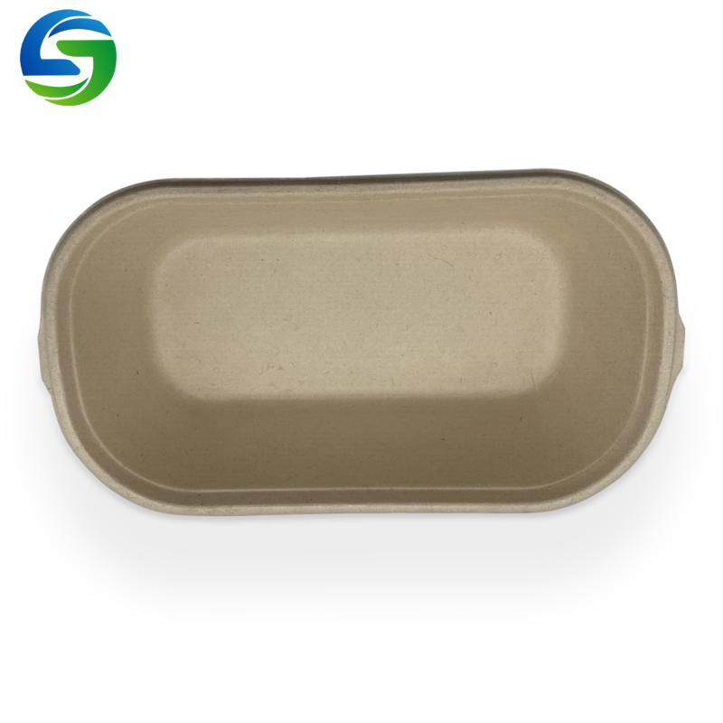 Екологична купа за салата за еднократна употреба