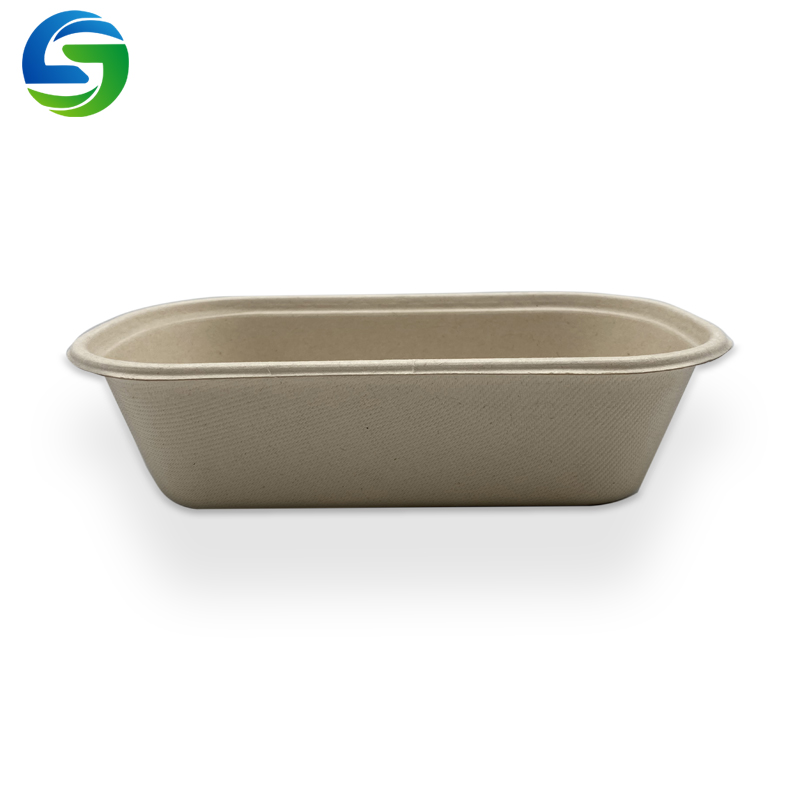 Екологична купа за салата за еднократна употреба