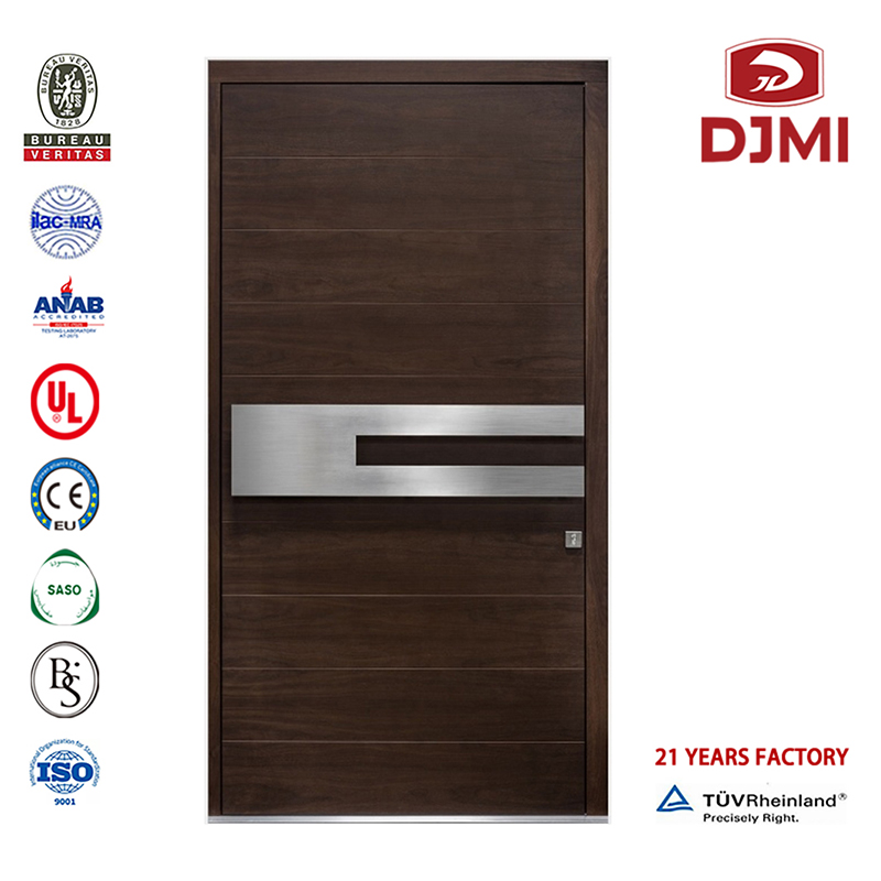 Китайска фабрика Хотел Дървена врата Входна стая Ламинирани изплаквания Търговски противопожарни врати Китайска фабрика Дърве...