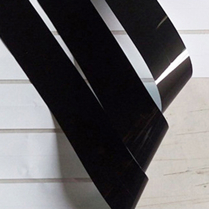 Доставка на устойчива на висока температура лента за засенчване, черно-бяла PET двустранна лента с покритие, двустранна лента за е...