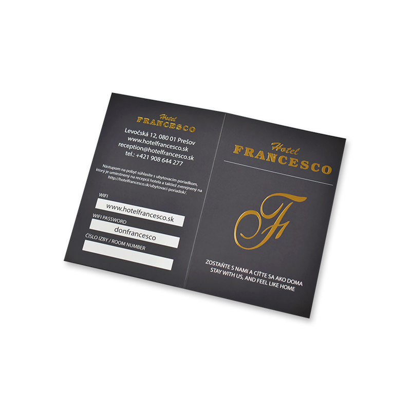 Hotel key card holder/Gloss