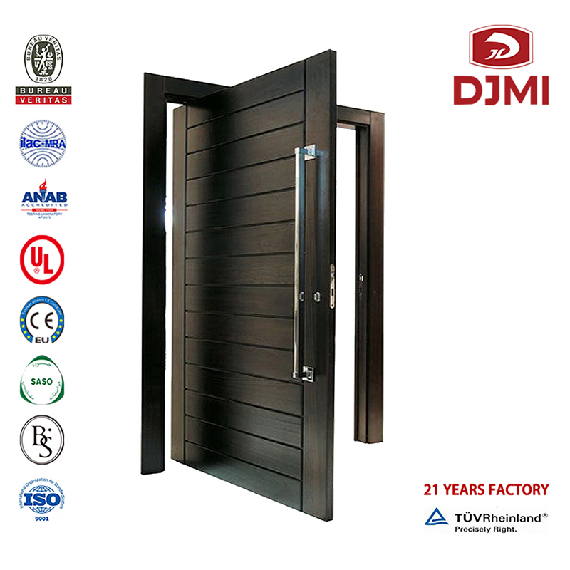 Китайска фабрика Heshan Doors France Teakwood Wooden Down High Quality Foshan France Solid Wood Pivot Doors Wooden Вход Doors Cheap Villa Steel Exterior Wood Главна входна врата