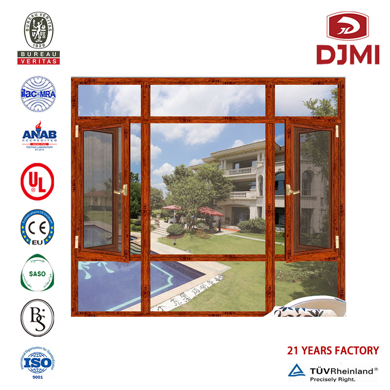 Нов дизайн френски стил щора от двойно стъкло Водо и звукоизолация прозорец Китай производител чисто нов щора от двойно стъкло а...