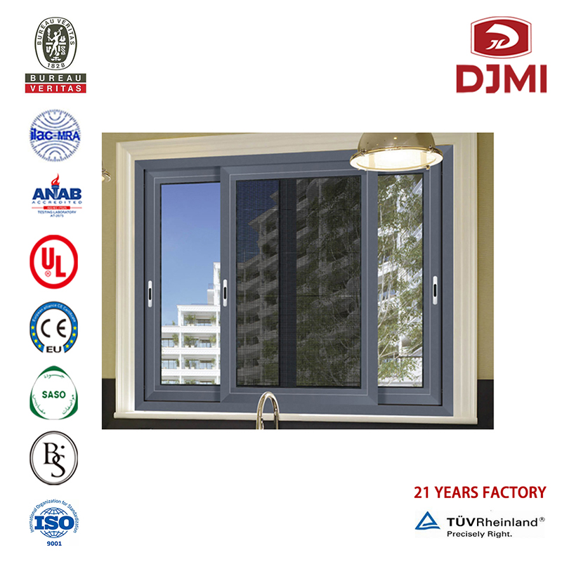 Мултифункционално с фибростъкло Net Low-E Glass Sliding Window Alumum Professional Manufactor Glass Sliding Window New Design Small for Вентилация Слидинг Window