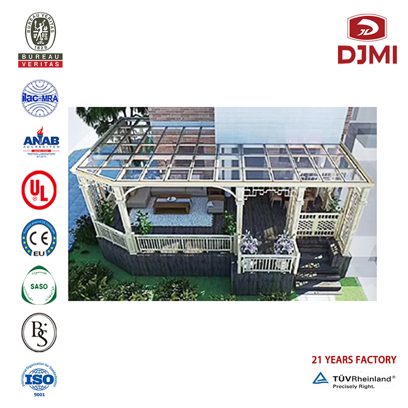 Гореща продажба на алуминиев дизайн Sunroom Winter Graden Потребителски земеделски темпераментен стъклен дом за Sunroom Garden Sun Room Многофункци...