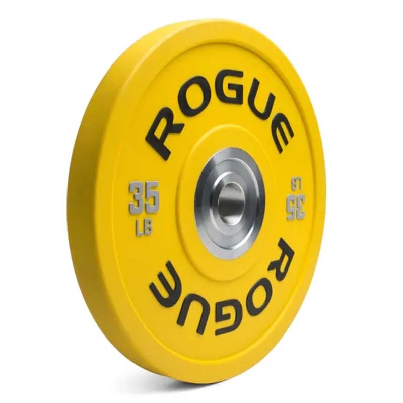 Color Bumper Plate Solid Rubber with Steel Inster