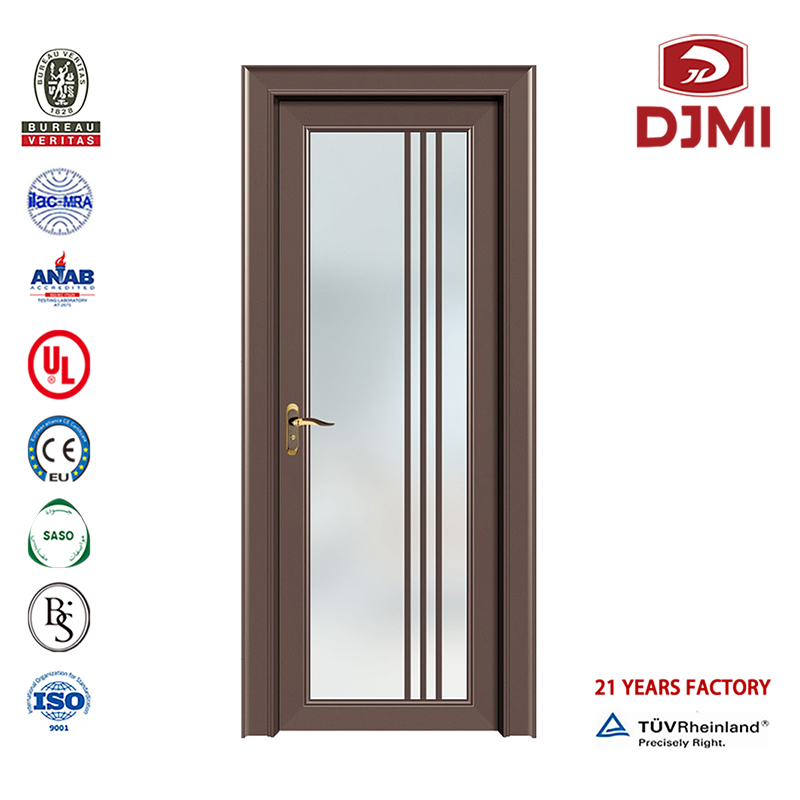 Мултифункционална дървена врата Прайс WPC Doors Interional with Frame Hotel Вход Flash Doors WPC Design New Modern Door French WPC Wood Plastic Doors