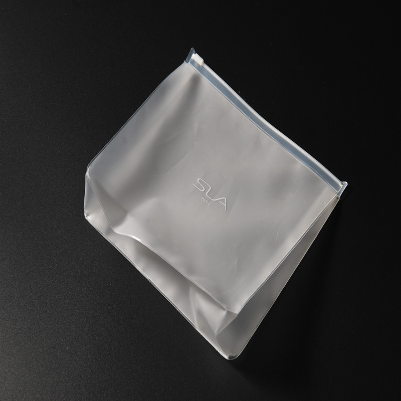 Потребителски цип еко запечатани преносими опаковки EVA меки пластмасови торбички