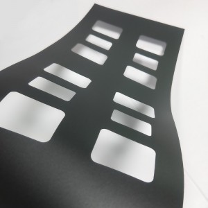 0.175mmPC изолационен лист черен, устойчив на висока температура, забавител на горенето, изолиращ уплътнителя, обичаен производител