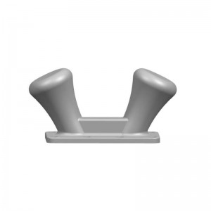 Морски бъбречни чугун с индивидуално боядисан цвят