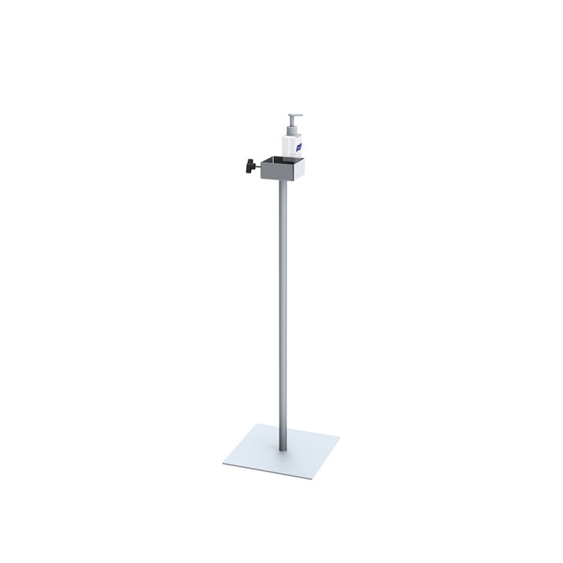 TMJ706 Free Standing Single Floor Metal Hand Sanitizer Display Rack