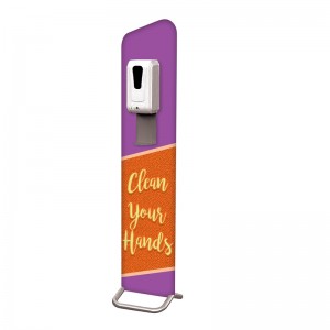 TMJ710 Floor Stand for Public Easy Asperment Cheap Metal Hand Sanitizer Display Rack