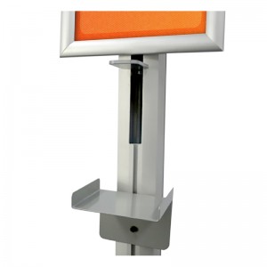 TMJ711 Търговски магазин Easy Upplity Metal Double Side Sanitizer Display Rack