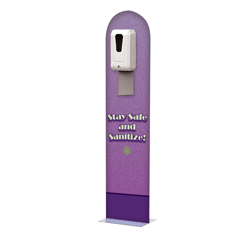 TMJ713 Стандинг Хенд Sanitizer Dispencer Dispencer Stand with Холдър Portable Hand Sanitizing Stand Display