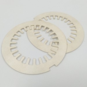 Голям брой персонализирана NOMEX изолационна хартия T410 бяла арамидна хартия с висока температура и огнеупорна изолационна хартия