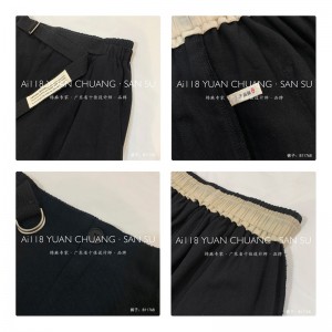 Свободните дамски панталони, които са пригодени за всякакви поводи, най-удобният обикновен памучен лен стил 11768, стилен и свободе...