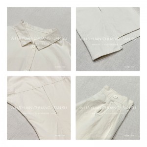 Свободно монтиран дизайн Minimalist Stylish Casual Solid color Striped Проверен за голям размер 17839 Lose Shirt