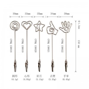 TMJ PP-543 Смол Desktop Label Stand Sign Holder Голд Brushed Steel Ship Displake Counttop