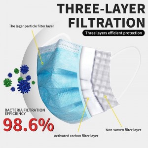 3-кратна маска за еднократна употреба