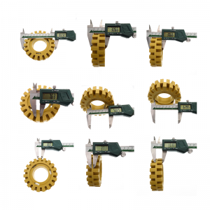 4 Inch 100mm Гумена Заличител Колело Вицово Колело Винил декал препарат за пробиване