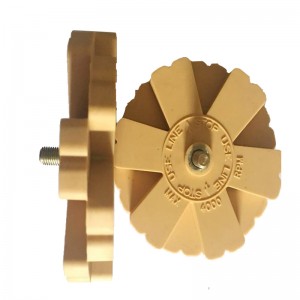 Гореща разпродажба от каучук, изтриване на колелата, махане на колелата, тапет, керамични полирани инструменти.